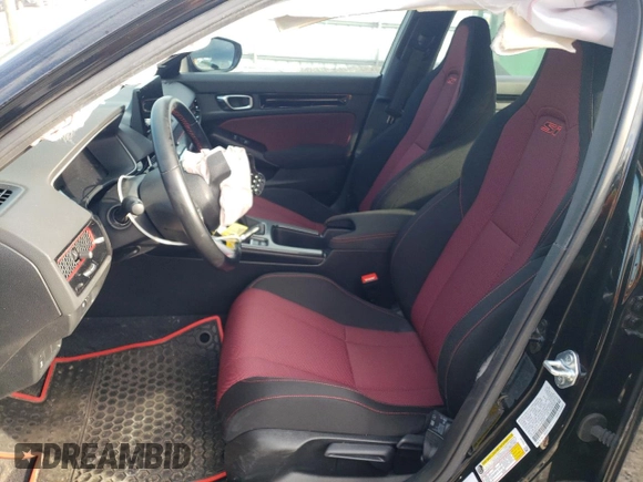 2024 Honda Civic Si with VIN 2HGFE1E50RH474577, listed as a Copart auction lot 46540795 with 9,128 mi miles and Non repairable. Bid and sale history available at DreamBid. Image 7.