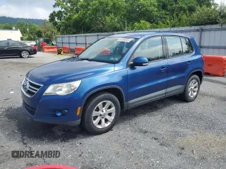 2010 Volkswagen Tiguan S with VIN WVGBV7AX6AW003493, listed as a Copart auction lot 63306055 with 132,394 mi miles and Clean title. Bid and sale history available at DreamBid. Image 1.