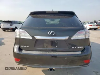 2011 Lexus RX 350 with VIN 2T2ZK1BA3BC063675, listed as a Copart auction lot 57268195 with 130,554 mi miles and Salvage title. Bid and sale history available at DreamBid. Image 6.