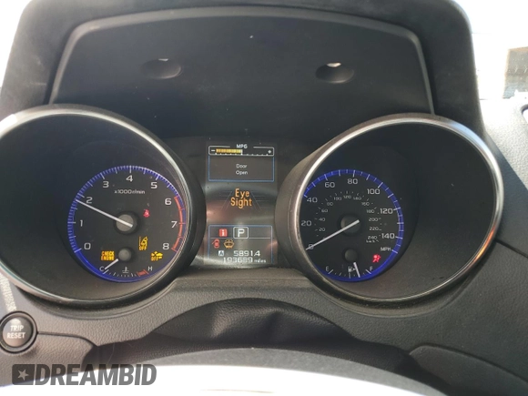 2017 Subaru Legacy Premium with VIN 4S3BNAF66H3002471, listed as a Copart auction lot 55626155 with 193,689 mi miles and Salvage title. Bid and sale history available at DreamBid. Image 9.