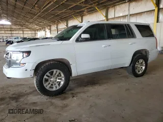 2017 Chevrolet Tahoe Commercial with VIN 1GNSKFEC5HR215476, listed as a Copart auction lot 48627875 with 217,973 mi miles and Clean title. Bid and sale history available at DreamBid. Image 1.