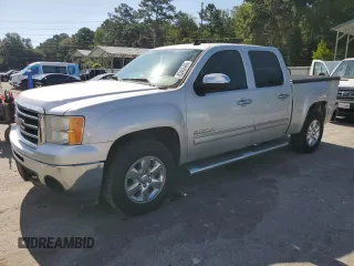 2012 GMC Sierra 1500 SLE with VIN 3GTP1VE04CG178348, listed as a Copart auction lot 62463465 with 142,561 mi miles and Salvage title. Bid and sale history available at DreamBid. Image 1.