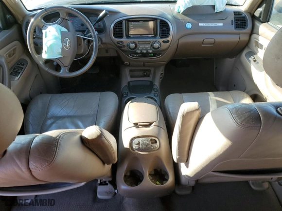 2004 Toyota Sequoia Limited with VIN 5TDZT38A34S237677, listed as a Copart auction lot 46735785 with 206,020 mi miles and Salvage Title. Bid and sale history available at carsss.com. Image 8.