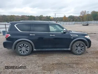 2020 Nissan Armada SV with VIN JN8AY2ND3LX016455, listed as a IAAI auction lot 41015514 with 109,562 mi miles. Bid and sale history available at carsss.com. Image 14.