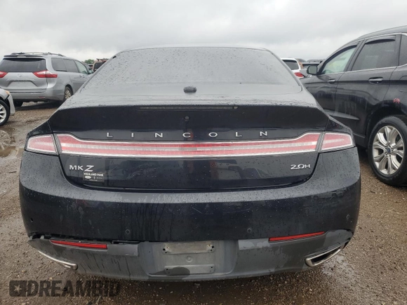 2016 Lincoln MKZ Hybrid with VIN 3LN6L2LU7GR601956, listed as a Copart auction lot 56021535 with Not provided miles and Salvage title. Bid and sale history available at DreamBid. Image 6.