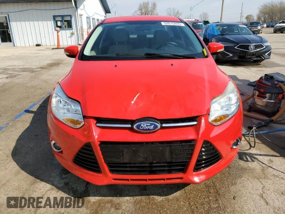 2012 Ford Focus SEL with VIN 1FAHP3H27CL405898, listed as a Copart auction lot 52615695 with 84,085 mi miles and Salvage Title. Bid and sale history available at carsss.com. Image 5.