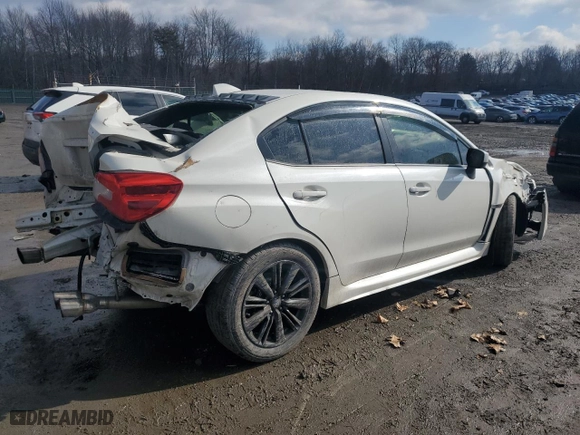 2020 Subaru WRX with VIN JF1VA1A64L9804710, listed as a Copart auction lot 46483405 with 64,824 mi miles and Salvage Title. Bid and sale history available at carsss.com. Image 3.