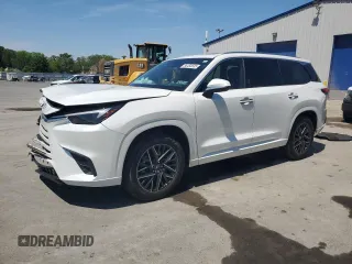 2024 Lexus TX 350 with VIN 5TDAAAB67RS020409, listed as a Copart auction lot 56455635 with 4,133 mi miles and Salvage title. Bid and sale history available at DreamBid. Image 1.