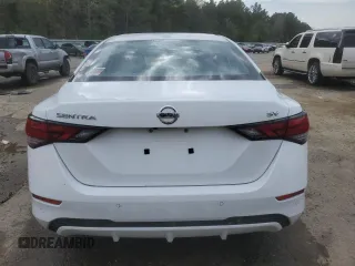 2021 Nissan Sentra SV with VIN 3N1AB8CV1MY280854, listed as a Copart auction lot 50666145 with 50,345 mi miles and Salvage Title. Bid and sale history available at DreamBid. Image 6.