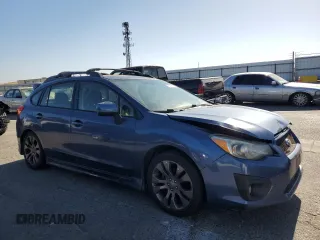 2013 Subaru Impreza Special Sports Premium with VIN JF1GPAL67D2217593, listed as a Copart auction lot 57639915 with 190,878 mi miles and Salvage title. Bid and sale history available at DreamBid. Image 4.