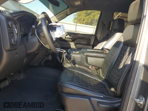 2020 Chevrolet Silverado 1500 Custom Trail Boss with VIN 3GCPYCEF5LG282805, listed as a Copart auction lot 50060805 with 119,379 mi miles and Salvage Title. Bid and sale history available at DreamBid. Image 7.