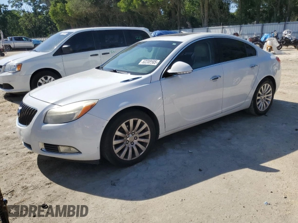 2012 Buick Regal Premium 1 z VIN 2G4GS5EK2C9204787, wystawiony jako Copart lot #52208585 z przebiegiem 193 833 mil mil oraz Czysty tytuł • Clean title. Historia ofert i sprzedaży dostępna na DreamBid. Obrazek 1.