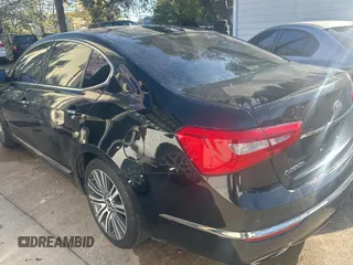 2015 Kia Cadenza Premium with VIN KNALN4D78F5169611, listed as a Copart auction lot 80753424 with 102,146 mi miles and Clean Title. Bid and sale history available at carsss.com. Image 3.