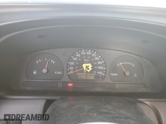 1999 Nissan Frontier XE with VIN 1N6DD21S4XC341893, listed as a Copart auction lot 42508815 with 86,040 mi miles and Salvage title. Bid and sale history available at DreamBid. Image 9.