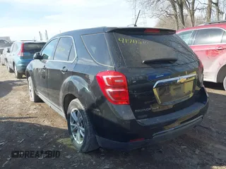 2017 Chevrolet Equinox LS with VIN 2GNFLEEK1H6335206, listed as a IAAI auction lot 41711210 with 99,945 mi miles. Bid and sale history available at carsss.com. Image 3.