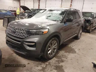 2022 Ford Explorer Limited with VIN 1FMSK8FH6NGA44738, listed as a IAAI auction lot 41282256 with 92,110 mi miles. Bid and sale history available at carsss.com. Image 19.