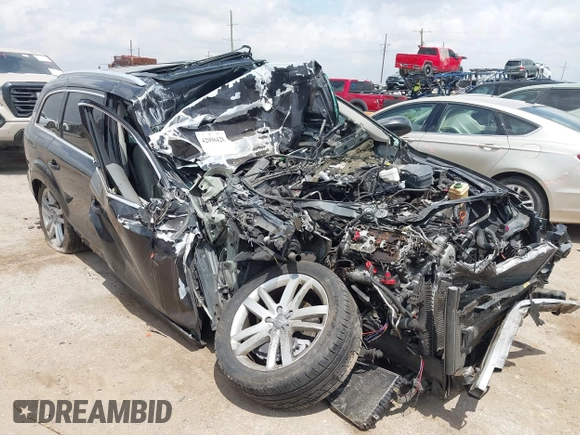 2013 Audi Q7 Premium Plus with VIN WA1LGAFE1DD015956, listed as a IAAI auction lot 42096428 with Not provided miles and . Bid and sale history available at DreamBid. Image 1.