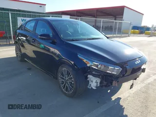2024 Kia Forte GT-Line with VIN 3KPF54AD0RE825500, listed as a IAAI auction lot 41677601 with 3,532 mi miles. Bid and sale history available at carsss.com. Image 1.