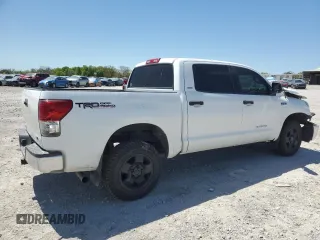 2012 Toyota Tundra 4WD Truck with VIN 5TFDW5F18CX270201, listed as a Copart auction lot 53241885 with 0 mi miles and Salvage Title. Bid and sale history available at carsss.com. Image 3.