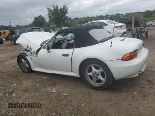 1999 BMW Z3 2.5 z VIN 4USCH9334XLF82884, wystawiony jako Copart lot #64845564 z przebiegiem 109 574 mil mil oraz Szkody całkowita. Historia ofert i sprzedaży dostępna na DreamBid. Obrazek 2.