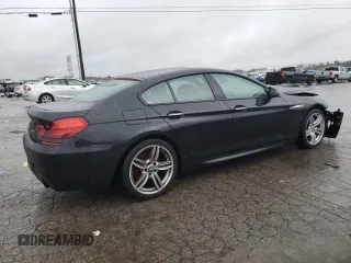 2014 BMW 6 Series 640i z VIN WBA6A0C50ED317255, wystawiony jako Copart lot #73492534 z przebiegiem 146 428 mil mil oraz Czysty tytuł • Clean title. Historia ofert i sprzedaży dostępna na DreamBid. Obrazek 3.