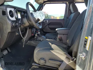 2024 Jeep Wrangler Sport S with VIN 1C4PJXDG2RW346671, listed as a Copart auction lot 57966375 with 9,430 mi miles and Salvage title. Bid and sale history available at DreamBid. Image 7.