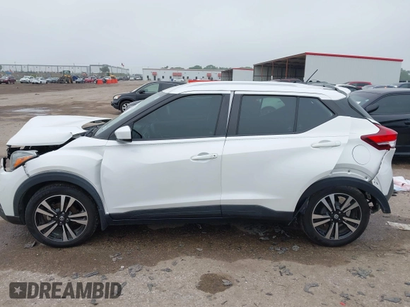 2020 Nissan Kicks SV with VIN 3N1CP5CV9LL500956, listed as a IAAI auction lot 42164189 with 51,678 mi miles and . Bid and sale history available at DreamBid. Image 14.