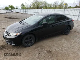 2014 Honda Civic LX z VIN 2HGFB2F45EH010327, wystawiony jako Copart lot #55437755 z przebiegiem 158 734 mil mil oraz Czysty tytuł • Clean title. Historia ofert i sprzedaży dostępna na DreamBid. Obrazek 1.