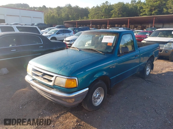 1996 Ford Ranger XL with VIN 1FTCR10A9TUC70181, listed as a IAAI auction lot 42694645 with 186,451 mi miles and . Bid and sale history available at DreamBid. Image 2.