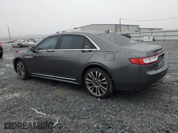 2020 Lincoln Continental Standard with VIN 1LN6L9PK8L5606503, listed as a Copart auction lot 45192355 with 176,327 mi miles and Salvage Title. Bid and sale history available at carsss.com. Image 2.