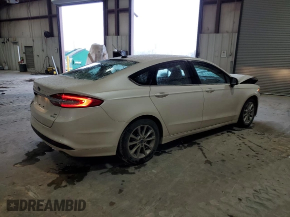 2017 Ford Fusion SE with VIN 3FA6P0HD0HR170941, listed as a Copart auction lot 45033605 with 84,935 mi miles and Salvage Title. Bid and sale history available at carsss.com. Image 3.