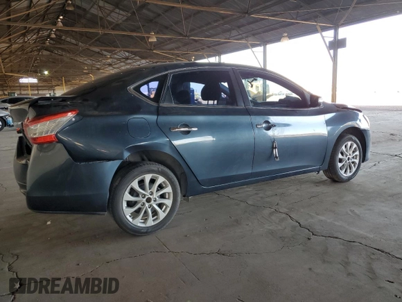 2016 Nissan Sentra with VIN 3N1AB7AD4GL613697, listed as a Copart auction lot 80880414 with 129,609 mi miles and Salvage title. Bid and sale history available at DreamBid. Image 3.