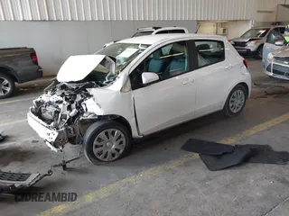 2015 Toyota Yaris L with VIN VNKKTUD38FA041692, listed as a IAAI auction lot 41158412 with Not Provided miles. Bid and sale history available at carsss.com. Image 2.
