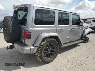 2021 Jeep Wrangler Unlimited Sahara High Altitude с VIN 1C4HJXEG2MW620527, выставлен на аукционе Copart как лот 72848894 с пробегом 65 598 миль миль и Списание • Salvage title. История ставок и продаж доступна на DreamBid. Изображение 3.