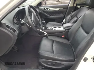 2019 Infiniti Q50 Luxe with VIN JN1EV7APXKM541762, listed as a Copart auction lot 59035515 with 59,295 mi miles and Salvage title. Bid and sale history available at DreamBid. Image 7.