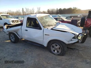 2004 Ford Ranger Edge Plus with VIN 1FTYR11U84PB61743, listed as a Copart auction lot 83383254 with 128,098 mi miles and Salvage Title. Bid and sale history available at DreamBid. Image 4.