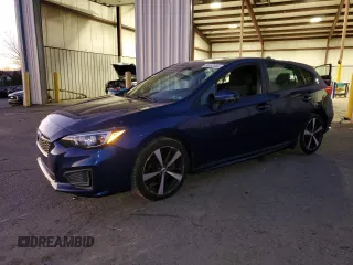 2017 Subaru Impreza Special Sports with VIN 4S3GTAK68H1714493, listed as a Copart auction lot 80633344 with 124,576 mi miles and Salvage title. Bid and sale history available at DreamBid. Image 1.
