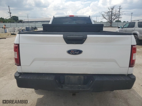 2018 Ford F-150 XL with VIN 1FTMF1EB2JKC12730, listed as a Copart auction lot 62607054 with 151,515 mi miles and Salvage Title. Bid and sale history available at carsss.com. Image 6.