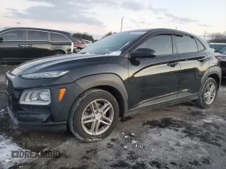 2018 Hyundai Kona SE with VIN KM8K1CAA9JU155084, listed as a Copart auction lot 42140555 with 105,767 mi miles and Salvage Title. Bid and sale history available at carsss.com. Image 1.