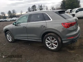2022 Audi Q3 S line Premium with VIN WA1DECF39N1141117, listed as a Copart auction lot 46456245 with 30,705 mi miles and Salvage Title. Bid and sale history available at carsss.com. Image 2.