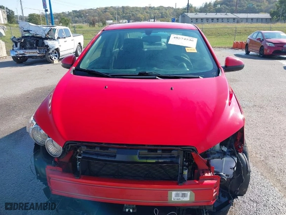 2014 Chevrolet Sonic LT with VIN 1G1JC5SH1E4227637, listed as a IAAI auction lot 40574546 with 75,055 mi miles. Bid and sale history available at carsss.com. Image 13.