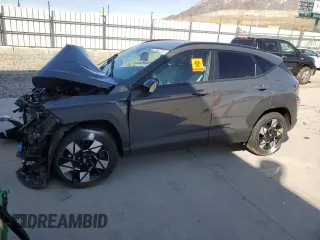 2024 Hyundai Kona SEL with VIN KM8HB3AB0RU180791, listed as a Copart auction lot 48873045 with 0 mi miles and Clean Title. Bid and sale history available at carsss.com. Image 1.