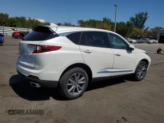 2023 Acura RDX Technology with VIN 5J8TC1H51PL004739, listed as a Copart auction lot 48769065 with 7,701 mi miles and Salvage title. Bid and sale history available at DreamBid. Image 3.