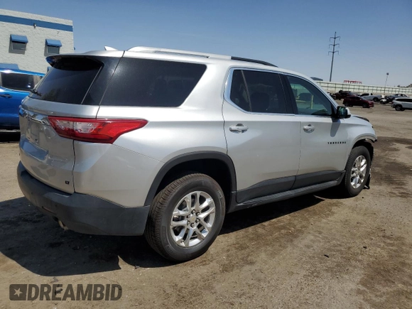 2018 Chevrolet Traverse LT Cloth with VIN 1GNERGKW7JJ259013, listed as a Copart auction lot 60332165 with 111,339 mi miles and Salvage title. Bid and sale history available at DreamBid. Image 3.