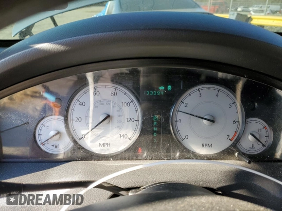 2007 Chrysler 300 with VIN 2C3LA43R37H879094, listed as a Copart auction lot 46334635 with 133,394 mi miles and Salvage Title. Bid and sale history available at DreamBid. Image 9.