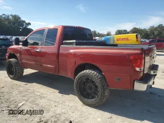 2004 Nissan Titan SE with VIN 1N6AA06A74N508277, listed as a Copart auction lot 87801695 with 124,137 mi miles and Clean Title. Bid and sale history available at carsss.com. Image 2.