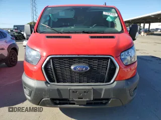 2024 Ford Transit Cargo with VIN 1FTYE1Y85RKA14658, listed as a Copart auction lot 47059425 with 8,418 mi miles and Clean Title. Bid and sale history available at carsss.com. Image 5.