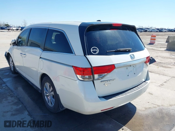 2016 Honda Odyssey EX-L with VIN 5FNRL5H67GB143706, listed as a IAAI auction lot 41736247 with 194,484 mi miles and . Bid and sale history available at DreamBid. Image 3.