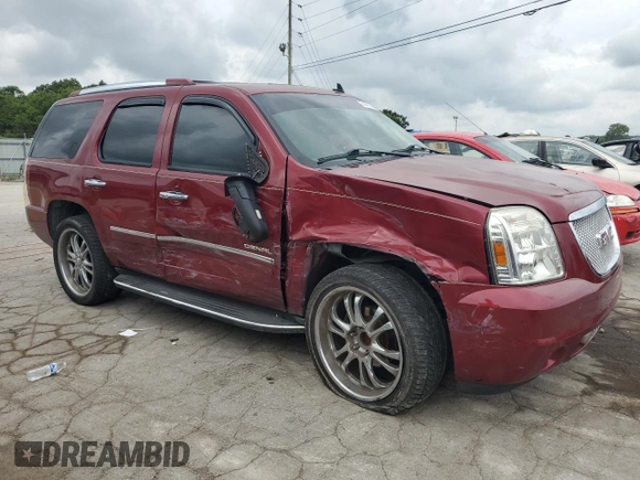 2010 GMC Yukon Denali with VIN 1GKUCEEFXAR105133, listed as a Copart auction lot 64468444 with 200,011 mi miles and Salvage Title. Bid and sale history available at carsss.com. Image 4.