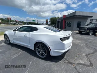 2021 Chevrolet Camaro 1LT with VIN 1G1FB1RS0M0109877, listed as a Copart auction lot 57296035 with 26,486 mi miles and Salvage title. Bid and sale history available at DreamBid. Image 3.